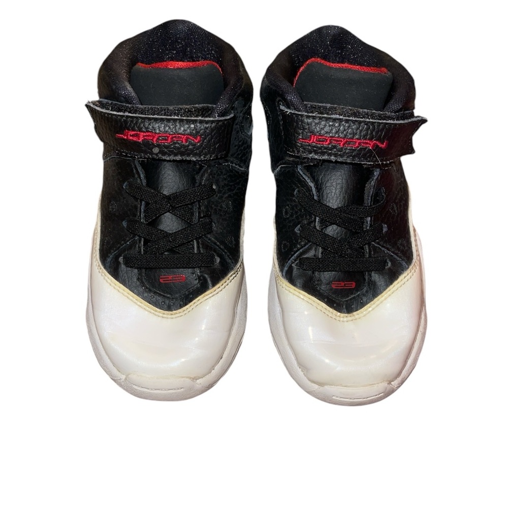 Toddler Boy’s Black and White Shoes